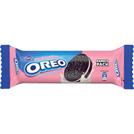 OREO STRAWBERRY CREMS BISCUITS 120gm